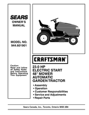 Sears Craftsman 944.601901 Owner's Manual