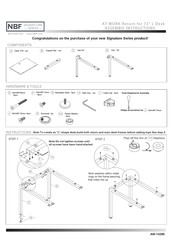 Nbf SIGNATURE Series Assembly Instructions