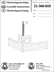 Sove 21-360-010 Assembly Instructions Manual