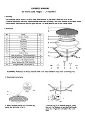 Sunjoy L-FT231PST Owner's Manual