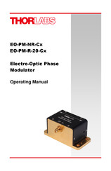THORLABS EO-PM-R-20-Cx Operating Manual