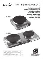 Somogyi home HG R 04S Instruction Manual
