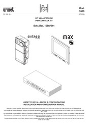 urmet domus 1060/611 Installation And Configuration Manual