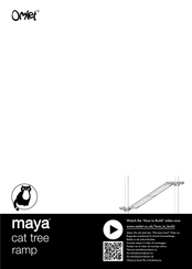 Omlet maya cat tree ramp Manual