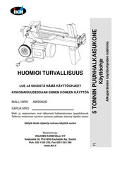 IKH AWD052D Instruction Manual