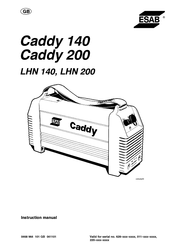 ESAB Caddy 200 Instruction Manual