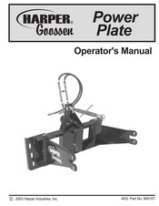 Harper Goossen Operator's Manual