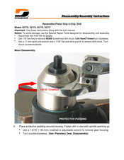 Dynabrade 52777 Disassembly & Assembly Instructions