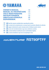 Yamaha RST90PTFF 2014 Owner's Manual