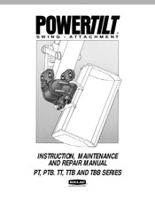 Helac POWERTILT TT Series Instruction, Maintenance And Repair Manual