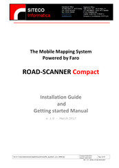 Siteco ROAD-SCANNER Compact Installation Manual