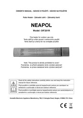 Mountfield NEAPOL Owner's Manual