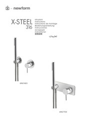 newform X-STEEL 316 69676EX Instructions Manual
