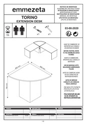 Emmezeta TORINO Assembly Instructions Manual