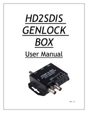 Adcom HD2SDIS User Manual