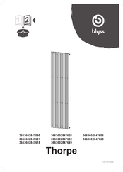 Blyss Thorpe 3663602847595 Quick Start Manual