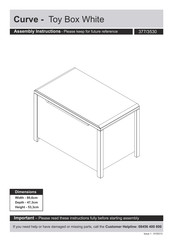 Argos Curve 377/3530 Assembly Instructions Manual