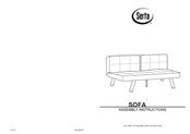 Serta SOFA Assembly Instructions Manual