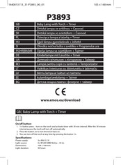 Emos P3893 Manual