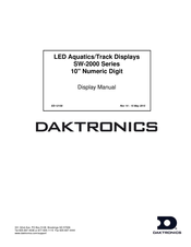 Daktronics SW-2003 Display Manual