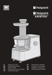 Hotpoint Ariston SJ 4010 Fxy Operating Instructions Manual