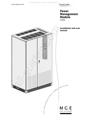 MGE UPS Systems 250A Installation And User Manual