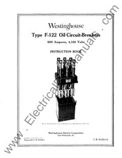 Westinghouse F-122 Instruction Book