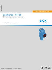 SICK SureSense-HTF18 Operating Instructions Manual