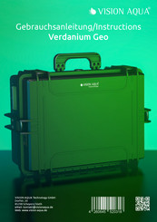Vision Aqua Verdanium Geo Instructions Manual