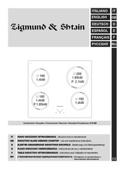Zigmund & Shtain 3PCLIOBI3640ZS Use And Maintenance Instructions