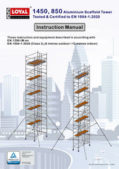 Loyal 850 Instruction Manual