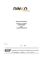 DINKO Instruments D-25VXi Instruction Manual