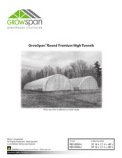 GrowSpan PB01680R4 Manual
