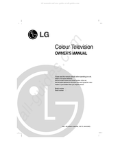 LG 21FJ5 series Owner's Manual