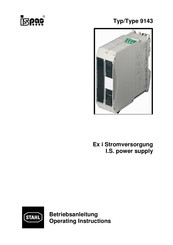 Stahl ISpac 9143/10-140-093 0 Series Operating Instructions Manual