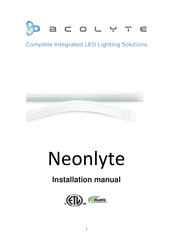 Acolyte NEONLYTE Installation Manual