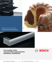 Bosch HSA420123C Instruction Manual