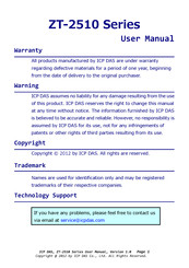 ICPDAS ZT-2510 Series User Manual