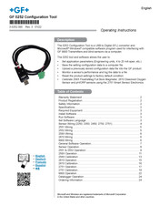 GF Signet 0252 Operating Instructions Manual