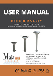Malatech Heliodor 5 Grey User Manual