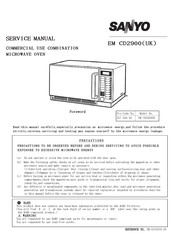 Sanyo EM-CD2900UK Service Manual