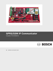 Bosch ITS-DX4020-G Installation And Operation Manual