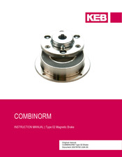 KEB COMBINORM Instruction Manual