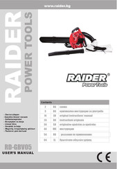 Raider RD-GBV05 User Manual
