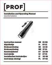 PROF KGS23 Instruction Manual