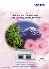 Sakura FASN 150 Installation, Operaton & Maintenance Manual