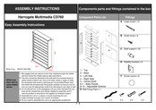 Argos Harrogate Multimedia CD760 Assembly Instructions Manual