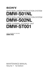 Sony DMW-ST001 Maintenance Manual