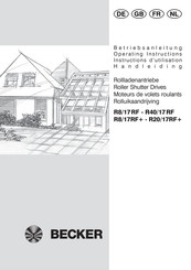 Becker R8/17RF+ Operating Instructions Manual