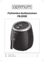 Optimum FB-2050 Operating Instructions Manual